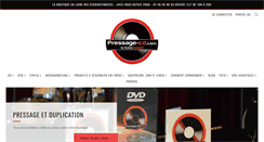 Desktop Screenshot of pressage-cd.com